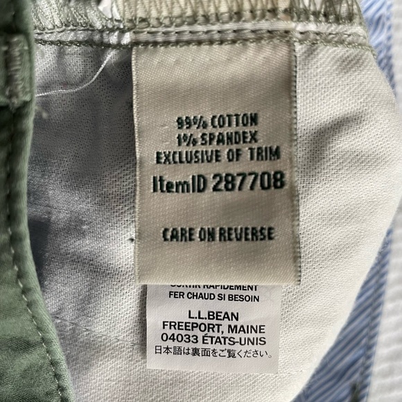 Worn Once LL Bean Chino Shorts - Picture 6 of 6